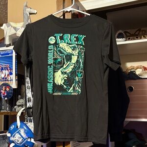 Jurassic World T-Rex Black Graphic T-Shirt